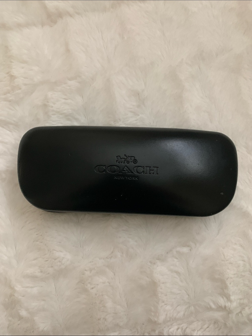 Coach Black Hard Shell Eyeglass Case